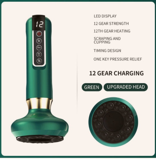 Electric Vacuum Cupping Massager For Body Anti-Cellulite Suction Cup Gua Sha Massage Body Cups Guasha Fat Burning Slimming Jars 