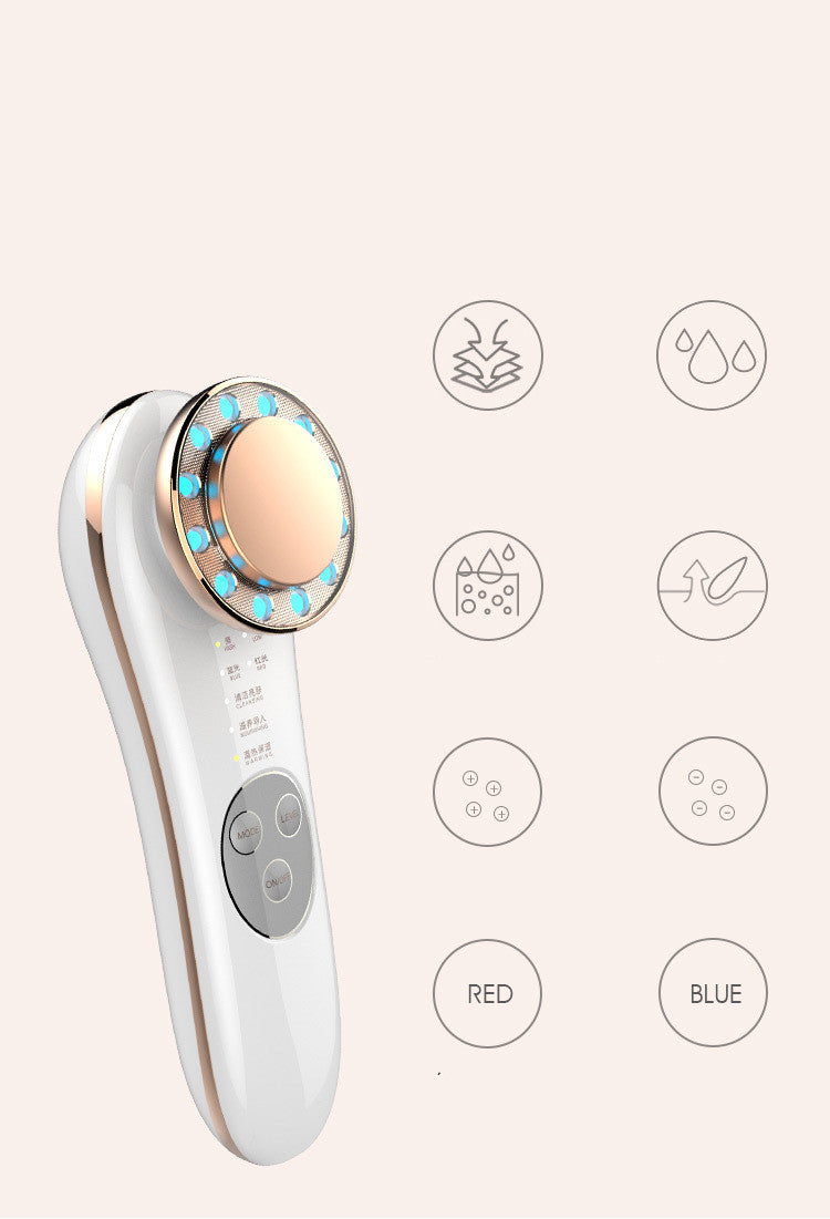 Facial Massager Skin Care Tools 7 In 1 Face Lifting Machine Galvanic Facial Machine Face Tightening Machine For Skin High Frequency Facial Machine 