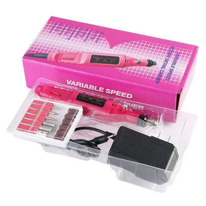 Electric Nail Polish Machine Pen Nail Art Tool 