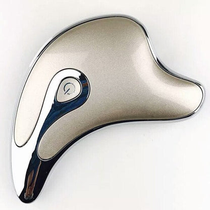 Gua Sha Scraper Facial Massager Face Lifting Slimming LED Light Microcurrent Skin Rejuvenation Electric Body Gouache Massage 