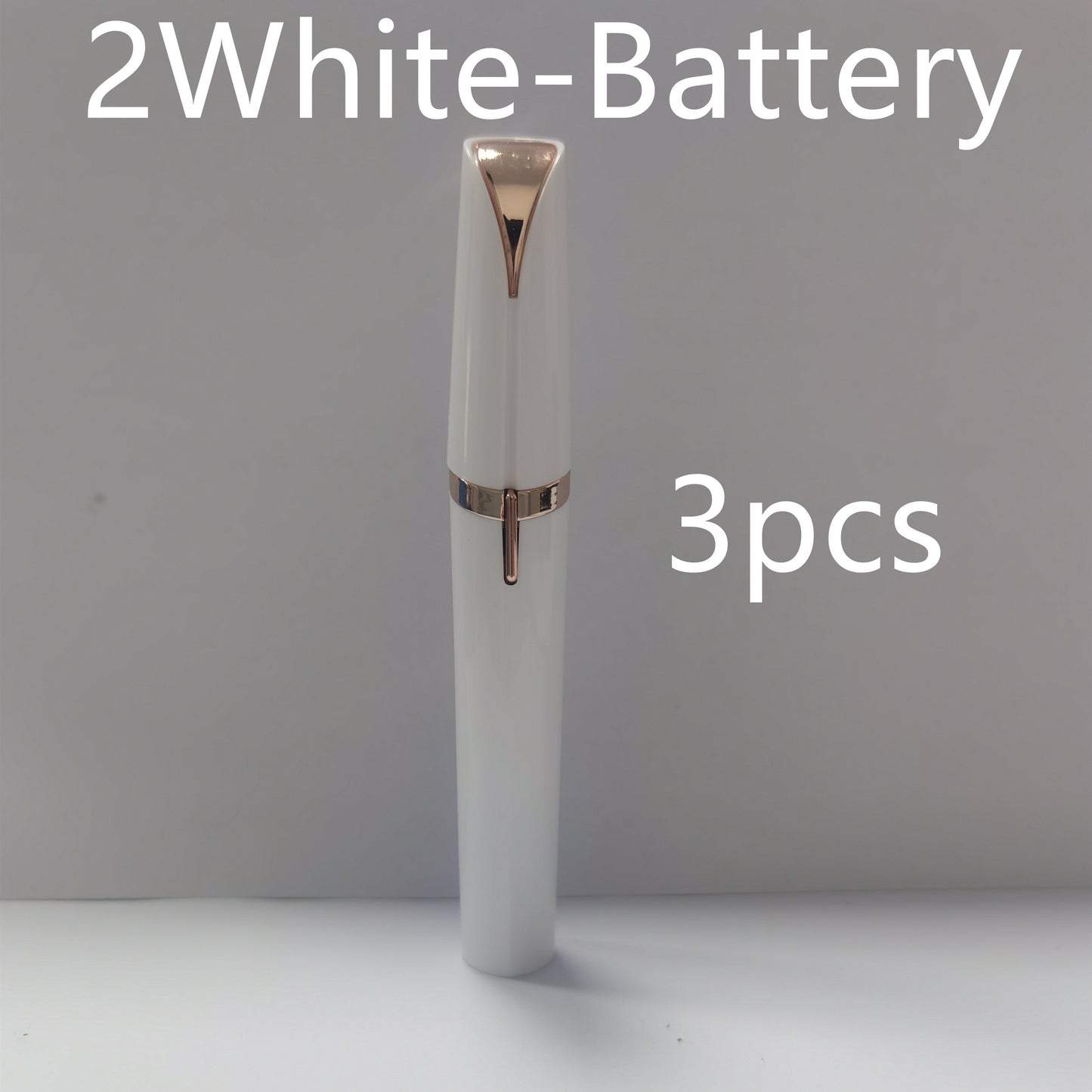 Mini Electric Eyebrow Trimmer Lipstick Brows Pen Hair Remover Painless Razor Epilator with LED Light 