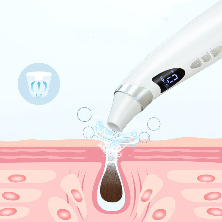 Electric Visual Blackhead Suction Instrument Household Cleansing Pore Cleaner For Skin Equipment Skin Care Tool 