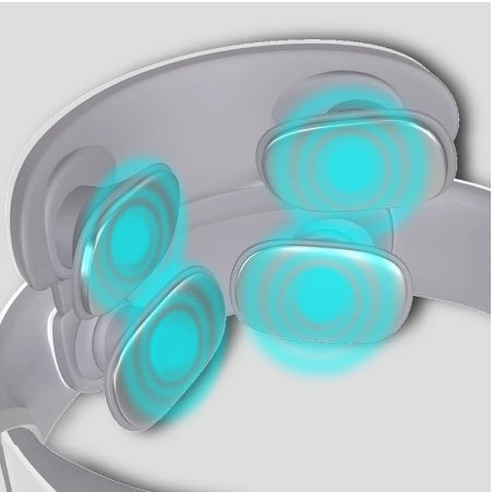Wireless Electronic Neck Massager 4D Shiatsu Cervical Massager Stiff Neck Massage Health Care Therapy Pulse Pain Relief 
