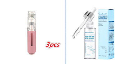3 In 1 Lip Care Roller Needle Roller Lip Roller Beard Growth Roller Beard Hair Growth Roller Beard Treatment & Serum Applicant 