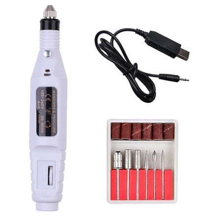 Electric Nail Polish Machine Pen Nail Art Tool 