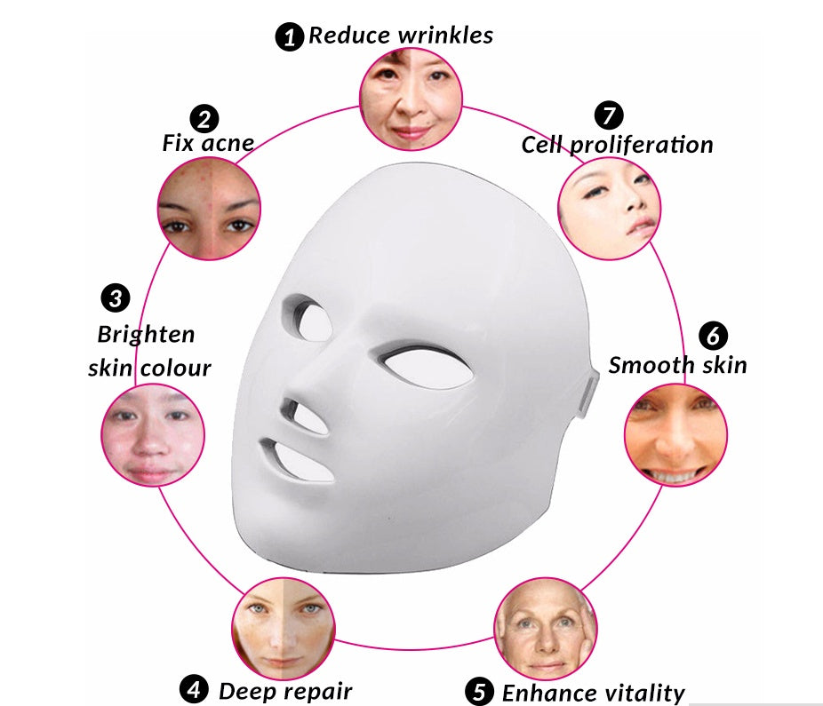 Led Facial beauty instrument 