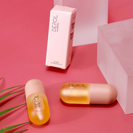Day Night Instant Volume Lip Plumper Oil Clear Lasting Nourishing Repairing Reduce Lip Fine Line Care Lip Beauty Cosmetic 