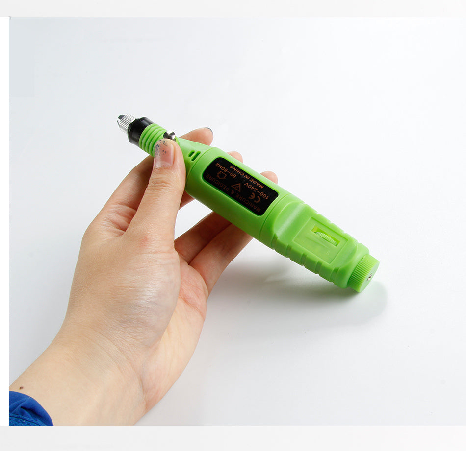 Electric Nail Polish Machine Pen Nail Art Tool 