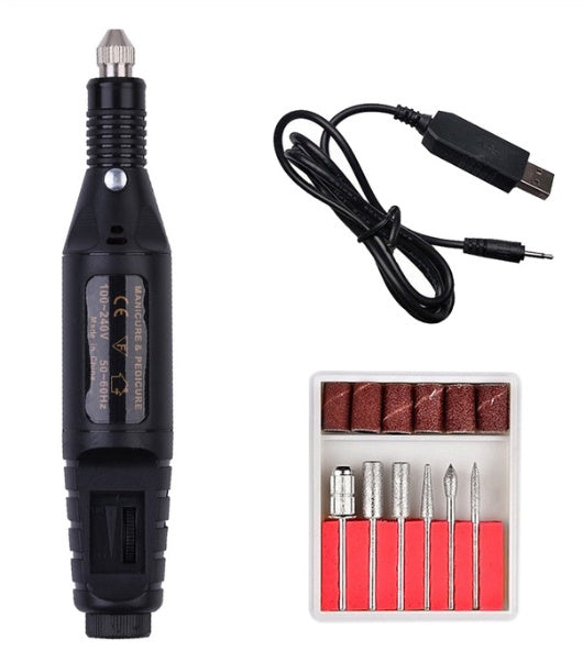 Electric Nail Polish Machine Pen Nail Art Tool 