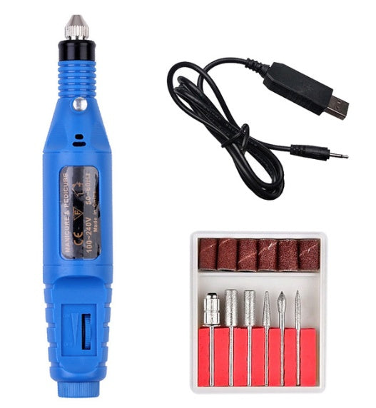 Electric Nail Polish Machine Pen Nail Art Tool 