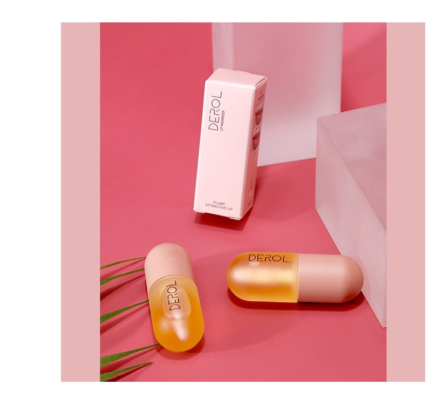 Day Night Instant Volume Lip Plumper Oil Clear Lasting Nourishing Repairing Reduce Lip Fine Line Care Lip Beauty Cosmetic 