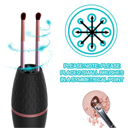 Makeup brush cleaner electric 
