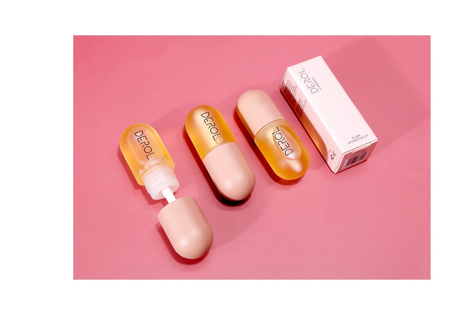 Day Night Instant Volume Lip Plumper Oil Clear Lasting Nourishing Repairing Reduce Lip Fine Line Care Lip Beauty Cosmetic 