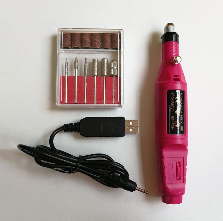 Electric Nail Polish Machine Pen Nail Art Tool 