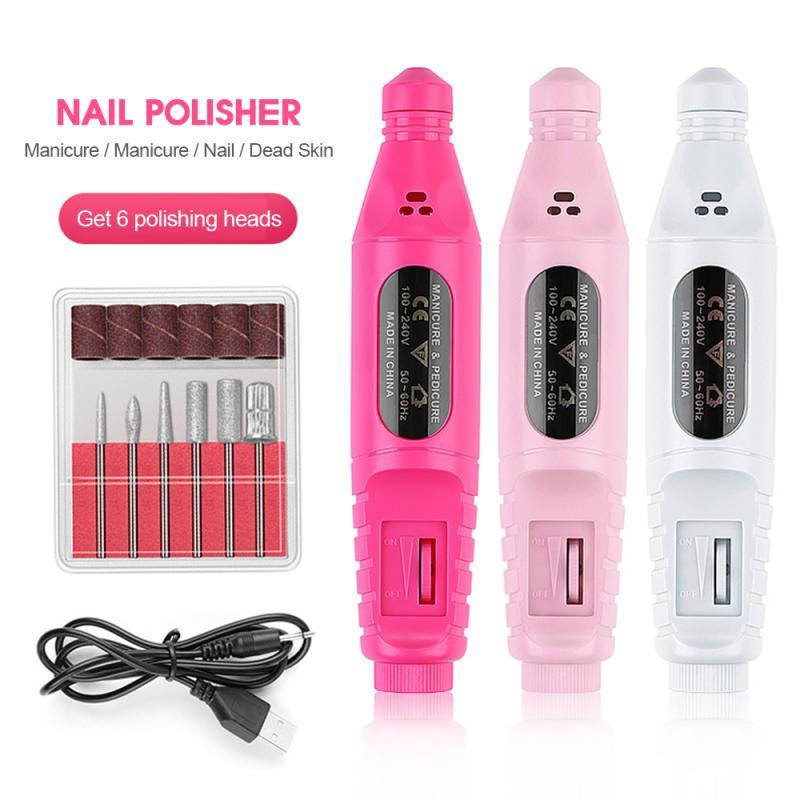 Electric Nail Polish Machine Pen Nail Art Tool 