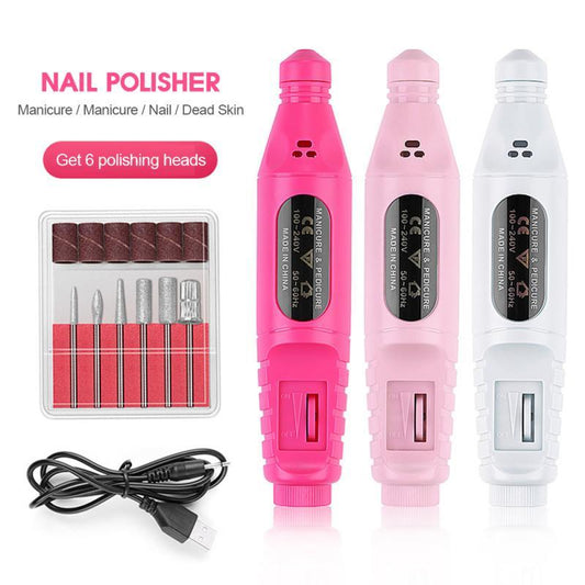 Electric Nail Polish Machine Pen Nail Art Tool 