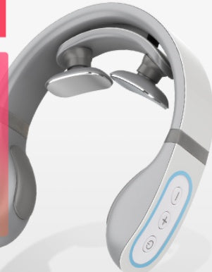 Wireless Electronic Neck Massager 4D Shiatsu Cervical Massager Stiff Neck Massage Health Care Therapy Pulse Pain Relief 