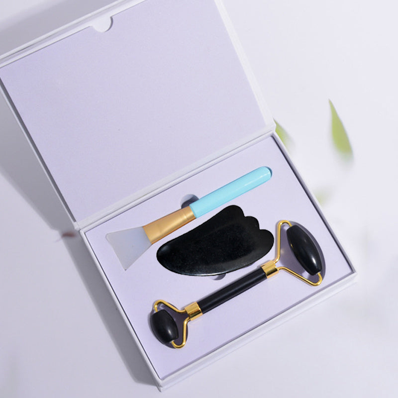 Beauty Face Care Massage Jade Device 