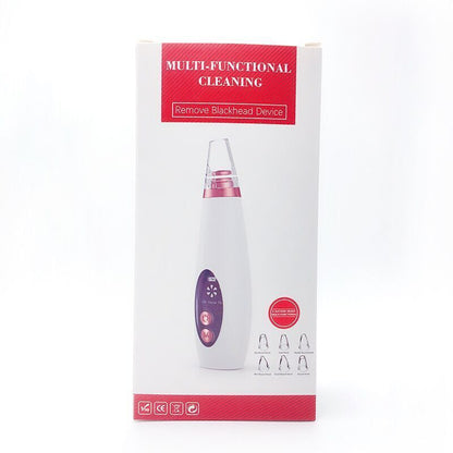 Blackhead Pore Vacuum Cleaner Nose Cleanser Blackheads Remover Blackhead Acne Removal Button Face Suction Beauty Skin Care Tool 