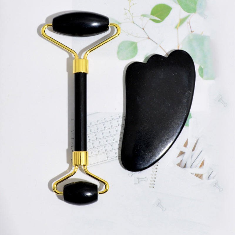 Beauty Face Care Massage Jade Device 