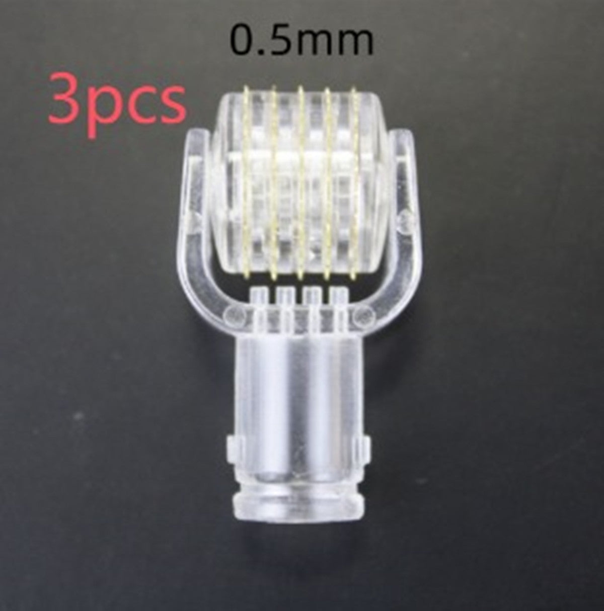 3 In 1 Lip Care Roller Needle Roller Lip Roller Beard Growth Roller Beard Hair Growth Roller Beard Treatment & Serum Applicant 