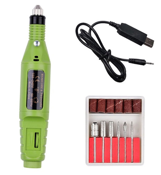 Electric Nail Polish Machine Pen Nail Art Tool 