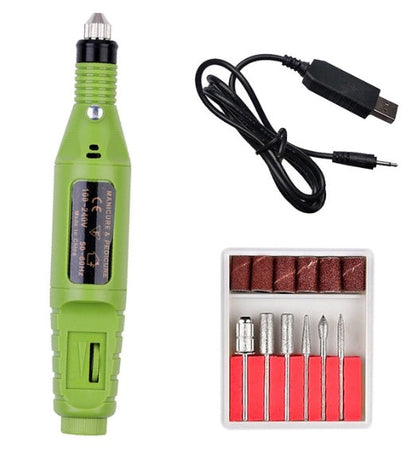 Electric Nail Polish Machine Pen Nail Art Tool 