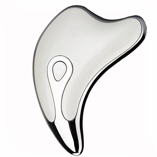 Gua Sha Scraper Facial Massager Face Lifting Slimming LED Light Microcurrent Skin Rejuvenation Electric Body Gouache Massage 