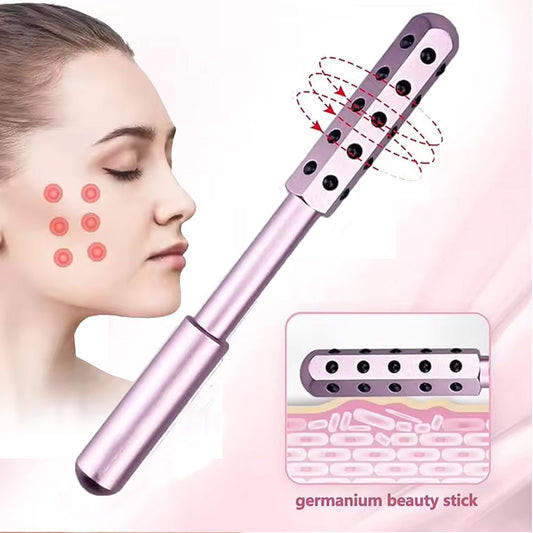 30 Germanium Beauty Stick Massage Beauty Stick Facial Roller Face Lift Bar Anti Wrinkle Facial Massager Skin Care Tool Derma Rolling Face Massage Roller Wand 