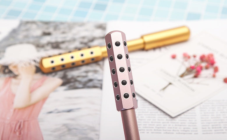 30 Germanium Beauty Stick Massage Beauty Stick Facial Roller Face Lift Bar Anti Wrinkle Facial Massager Skin Care Tool Derma Rolling Face Massage Roller Wand 