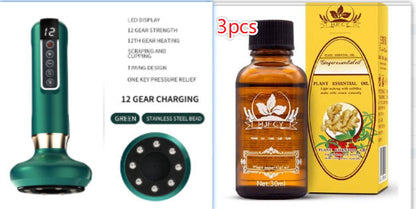 Electric Vacuum Cupping Massager For Body Anti-Cellulite Suction Cup Gua Sha Massage Body Cups Guasha Fat Burning Slimming Jars 