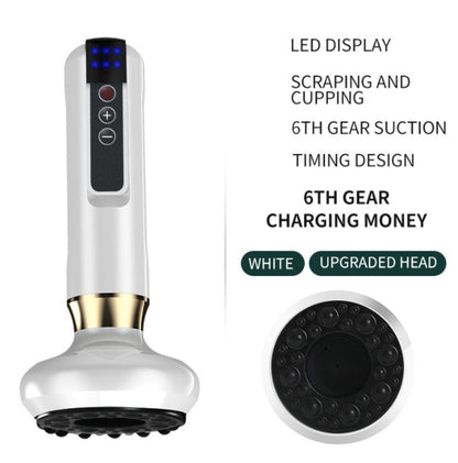 Electric Vacuum Cupping Massager For Body Anti-Cellulite Suction Cup Gua Sha Massage Body Cups Guasha Fat Burning Slimming Jars 