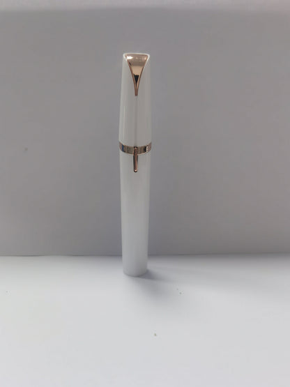 Mini Electric Eyebrow Trimmer Lipstick Brows Pen Hair Remover Painless Razor Epilator with LED Light 