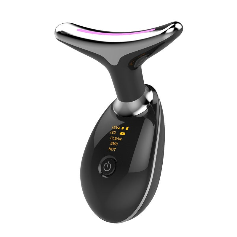 EMS Thermal Neck Lifting And Tighten Massager Electric Microcurrent Wrinkle Remover 