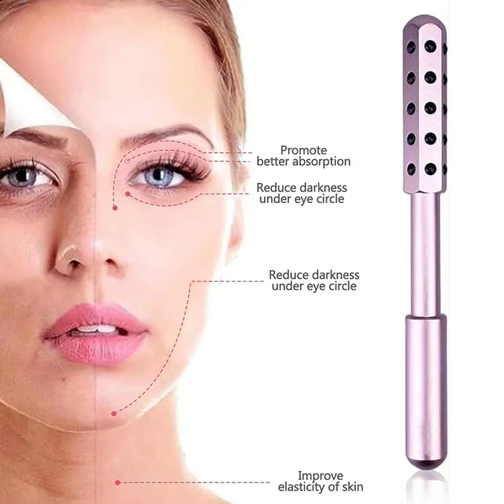 30 Germanium Beauty Stick Massage Beauty Stick Facial Roller Face Lift Bar Anti Wrinkle Facial Massager Skin Care Tool Derma Rolling Face Massage Roller Wand 