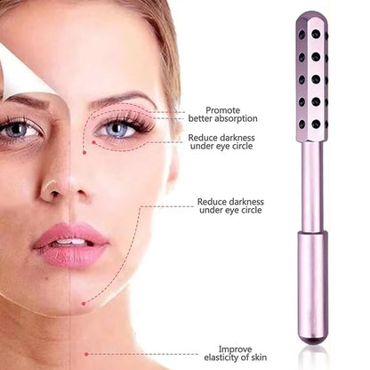 30 Germanium Beauty Stick Massage Beauty Stick Facial Roller Face Lift Bar Anti Wrinkle Facial Massager Skin Care Tool Derma Rolling Face Massage Roller Wand 