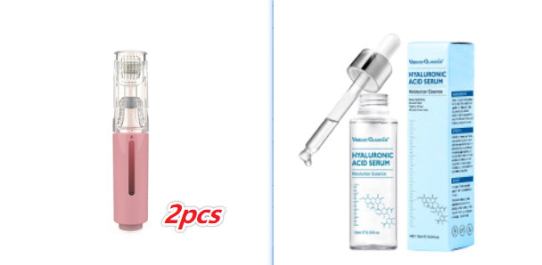 3 In 1 Lip Care Roller Needle Roller Lip Roller Beard Growth Roller Beard Hair Growth Roller Beard Treatment & Serum Applicant 