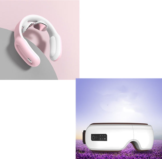 Cervical & Shoulder Massager Intelligent Remote Control 