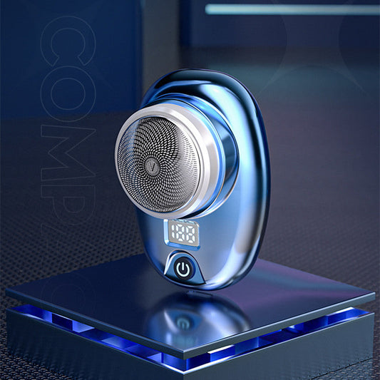 Digital Waterproof Travel Electric Portable Shaver 