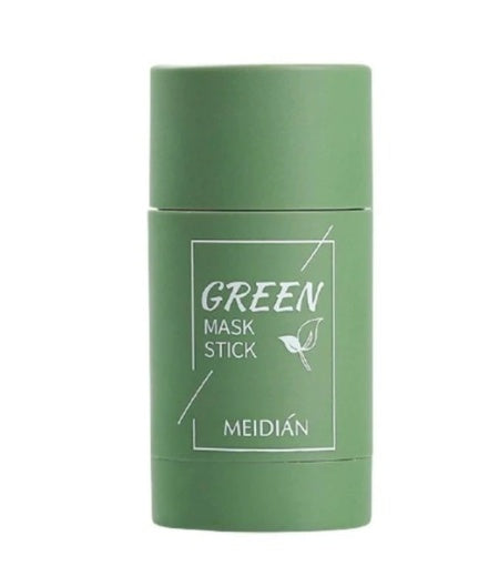 Cleansing Green Tea Mask Clay Stick Oil Control Anti-Acne Whitening Seaweed Mask Skin Care 