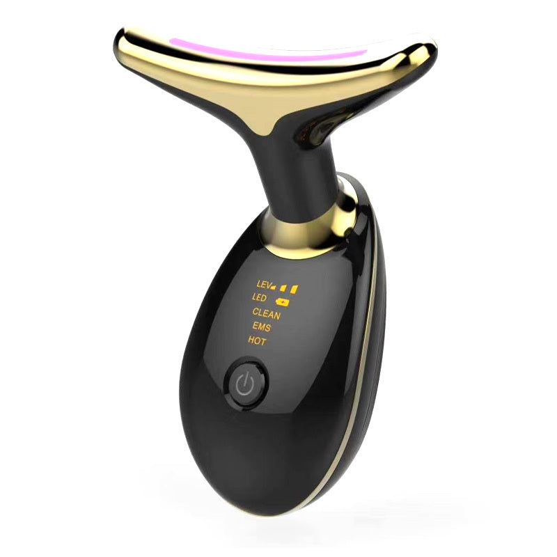 EMS Thermal Neck Lifting And Tighten Massager Electric Microcurrent Wrinkle Remover 