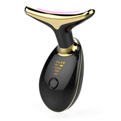 EMS Thermal Neck Lifting And Tighten Massager Electric Microcurrent Wrinkle Remover 