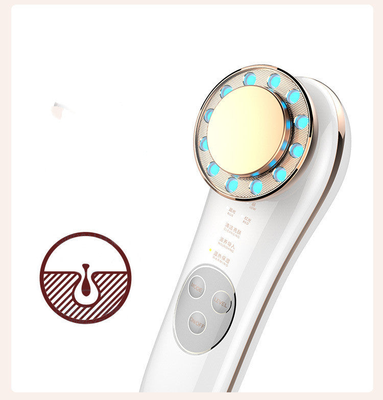 Facial Massager Skin Care Tools 7 In 1 Face Lifting Machine Galvanic Facial Machine Face Tightening Machine For Skin High Frequency Facial Machine 