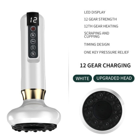 Electric Vacuum Cupping Massager For Body Anti-Cellulite Suction Cup Gua Sha Massage Body Cups Guasha Fat Burning Slimming Jars 