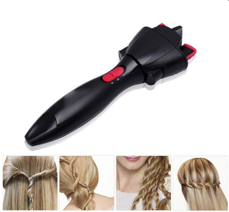 Automatic Hair Braider Hair Twister USB Electric Braiding Machine DIY Magic Roller Styling Tool Styler Bun Maker 