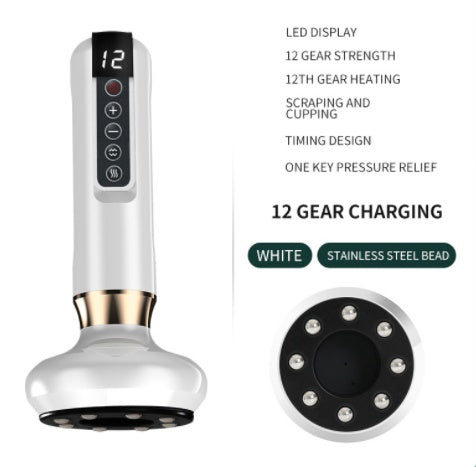 Electric Vacuum Cupping Massager For Body Anti-Cellulite Suction Cup Gua Sha Massage Body Cups Guasha Fat Burning Slimming Jars 
