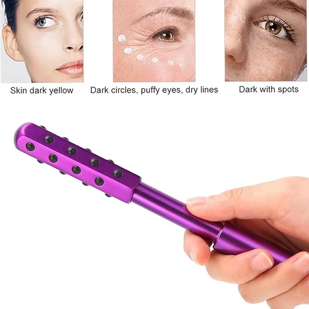 30 Germanium Beauty Stick Massage Beauty Stick Facial Roller Face Lift Bar Anti Wrinkle Facial Massager Skin Care Tool Derma Rolling Face Massage Roller Wand 