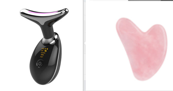 EMS Thermal Neck Lifting And Tighten Massager Electric Microcurrent Wrinkle Remover 
